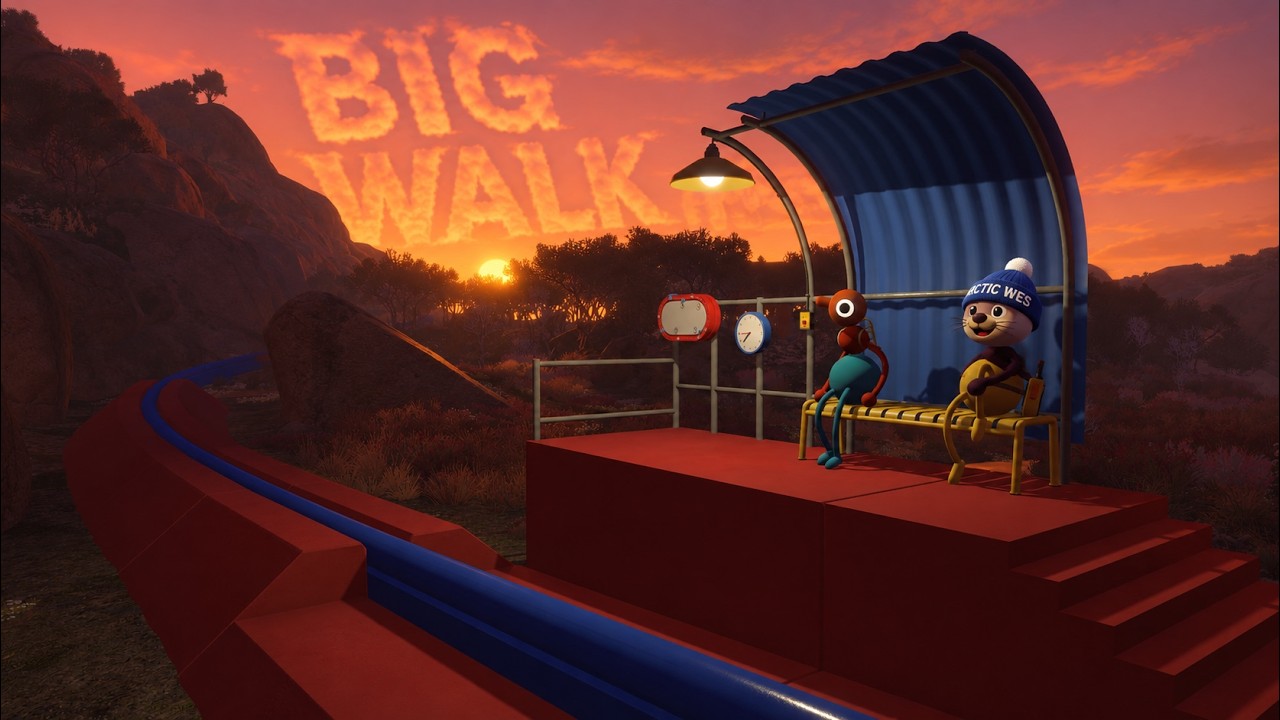 Big Walk - Bonus Puzzles and The Real Ending - 100% complete run