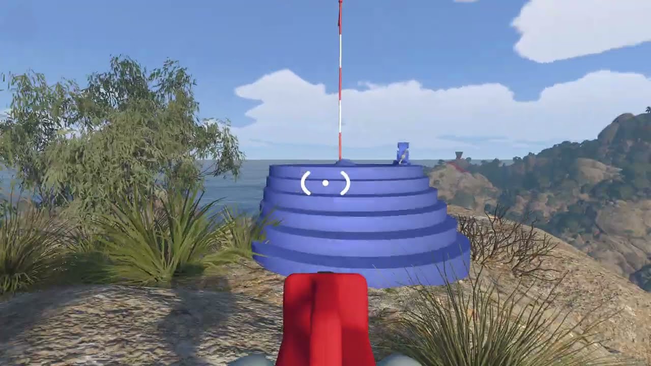 How to solve the Purple Flag Pole Golf Puzzle in Big Walk