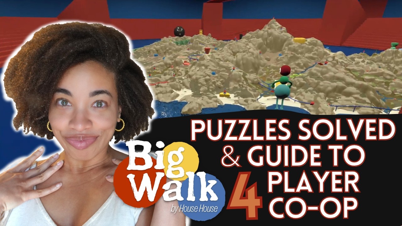 Where to Find the Map in Big Walk & Red Tower Key Puzzle Guide | 4 Player Co-Op